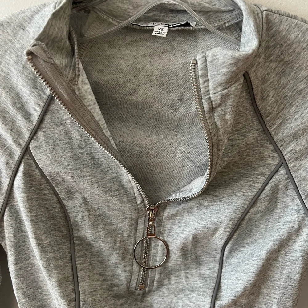 Fashion nova grey sweat set